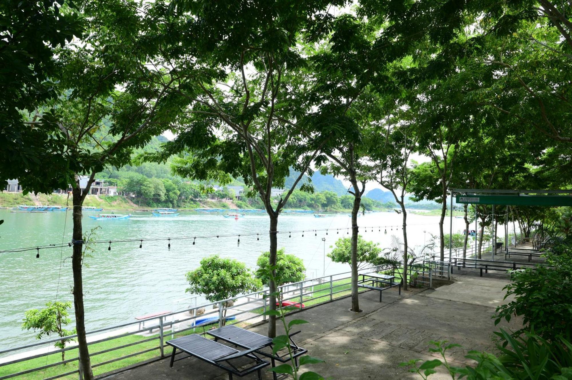 Restful River Bungalow Phong Nha Exterior foto